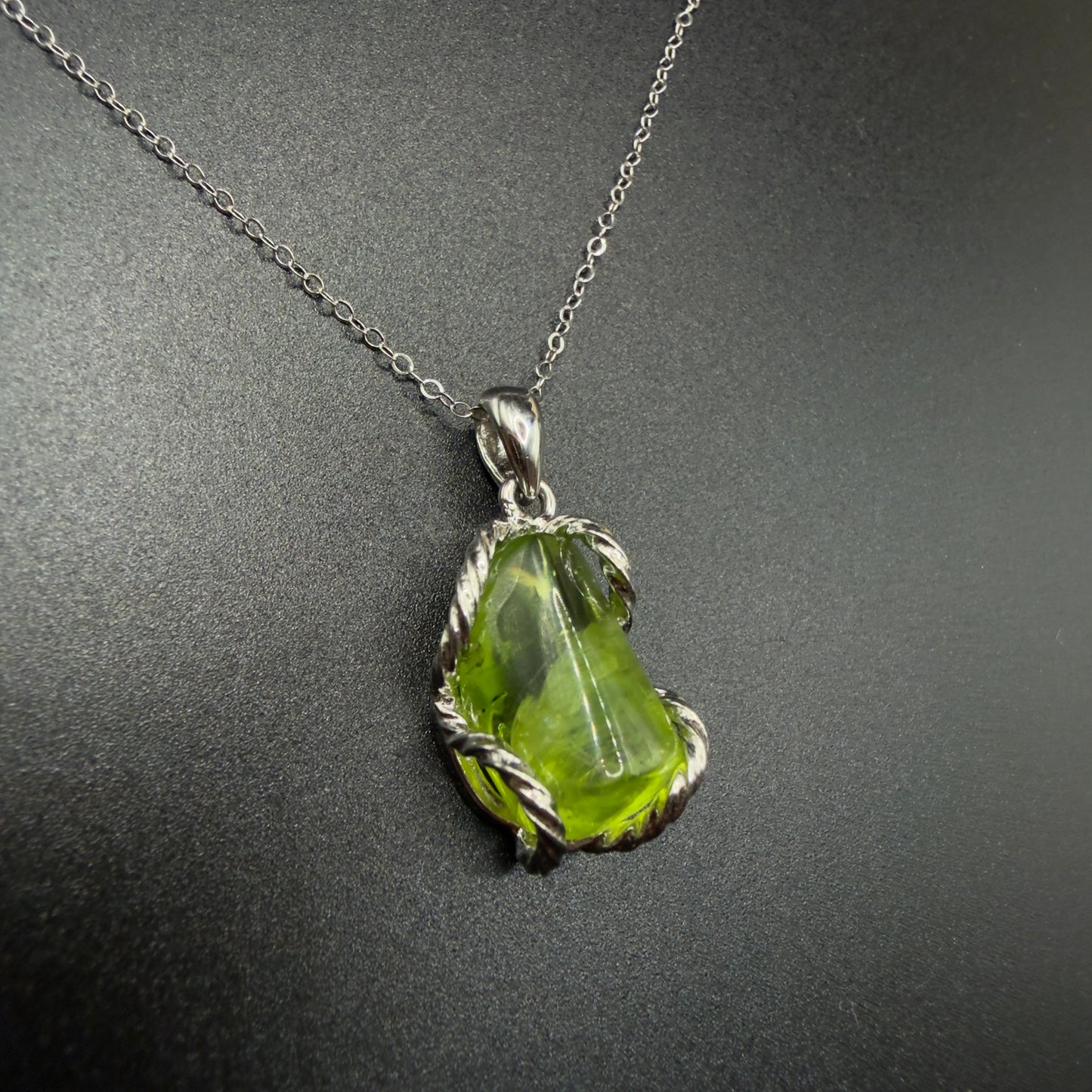 Peridot S925 Certified Necklace