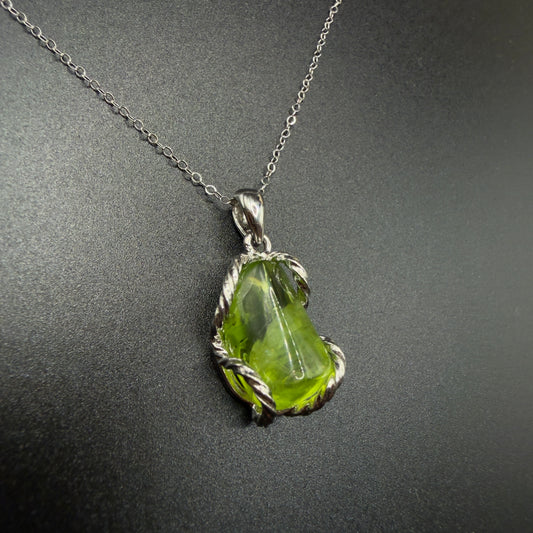Peridot S925 Certified Necklace