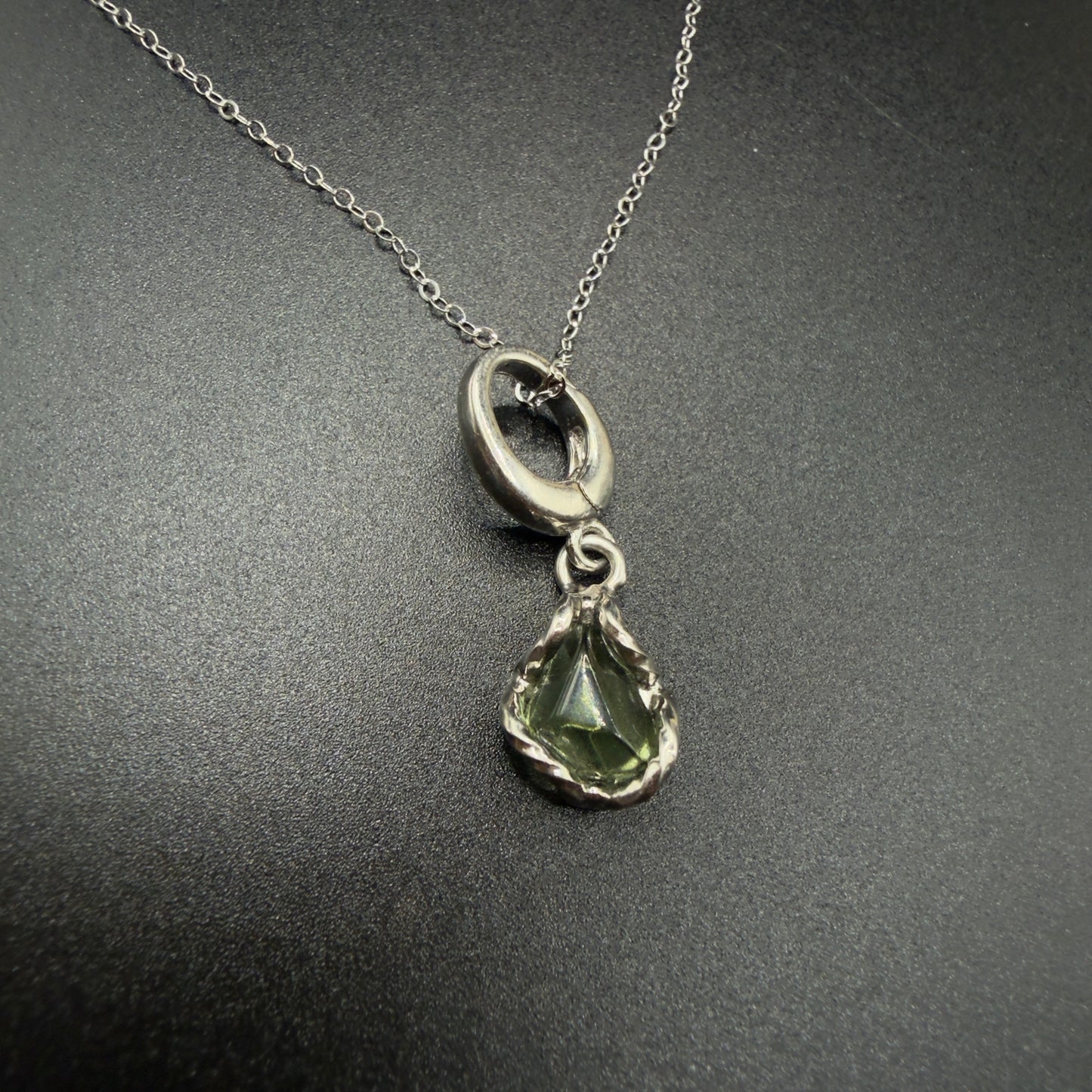 Moldavite S925 Certified Necklace