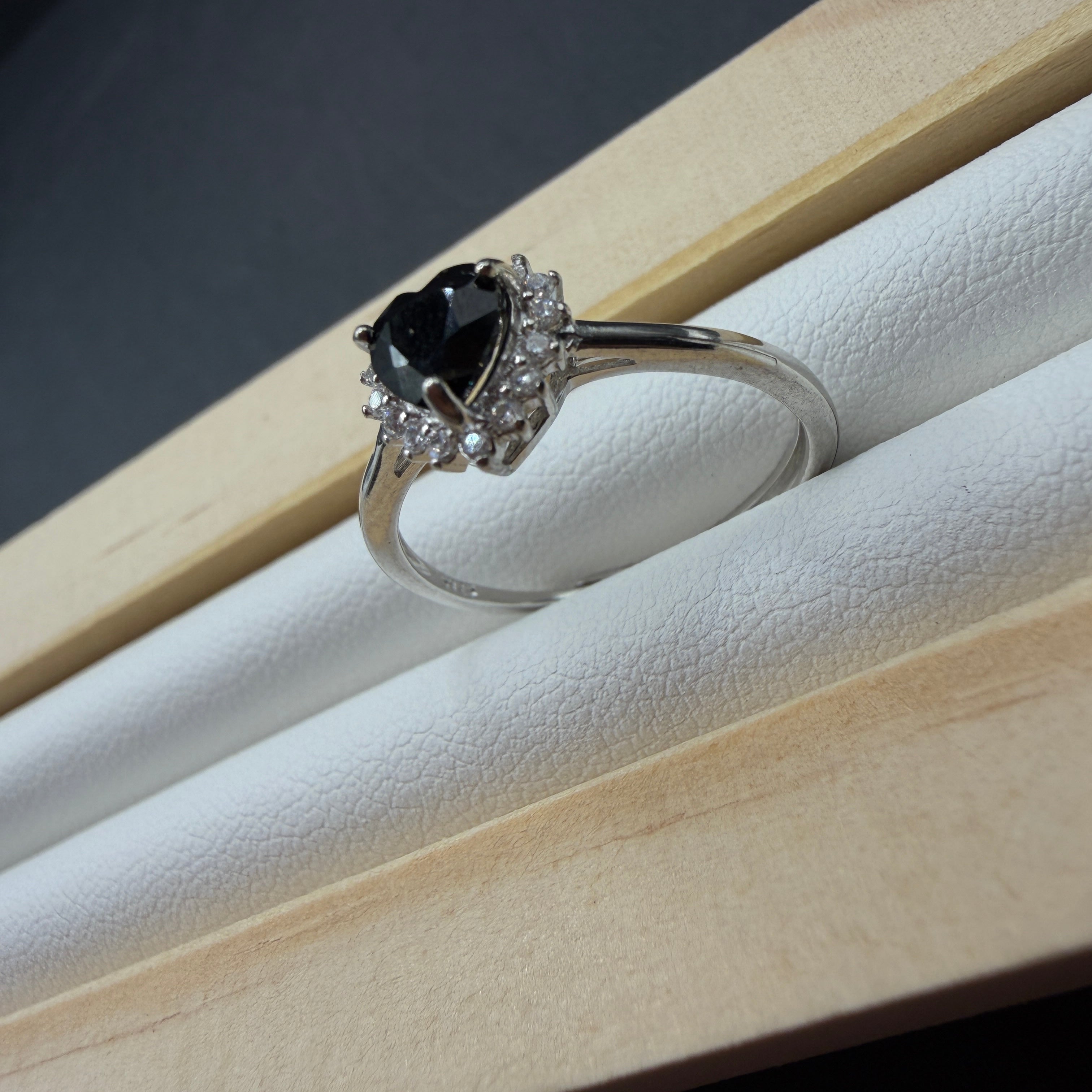 Black Spinel S925 Ring