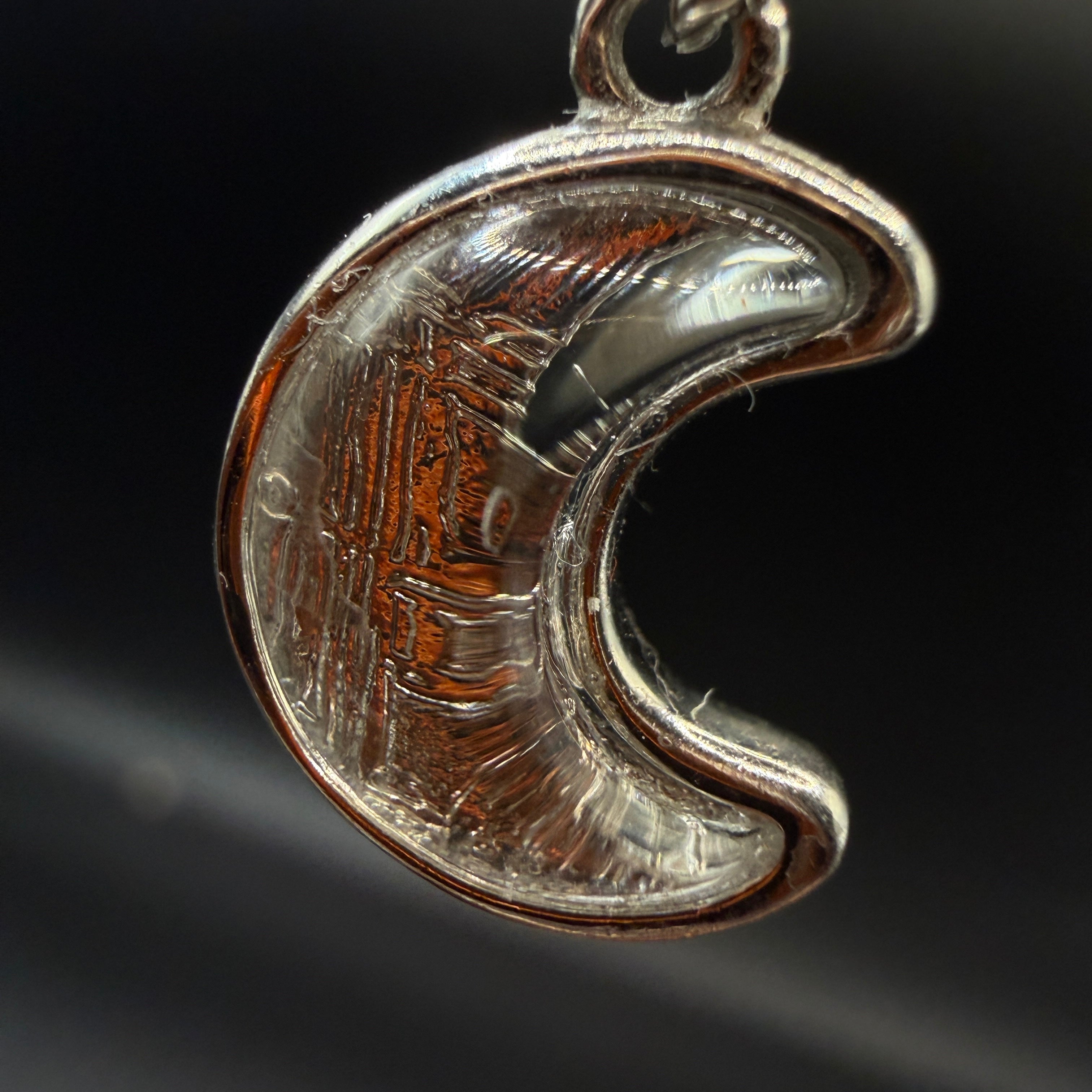 Moon Muonionalusta Tektite S925 Necklace