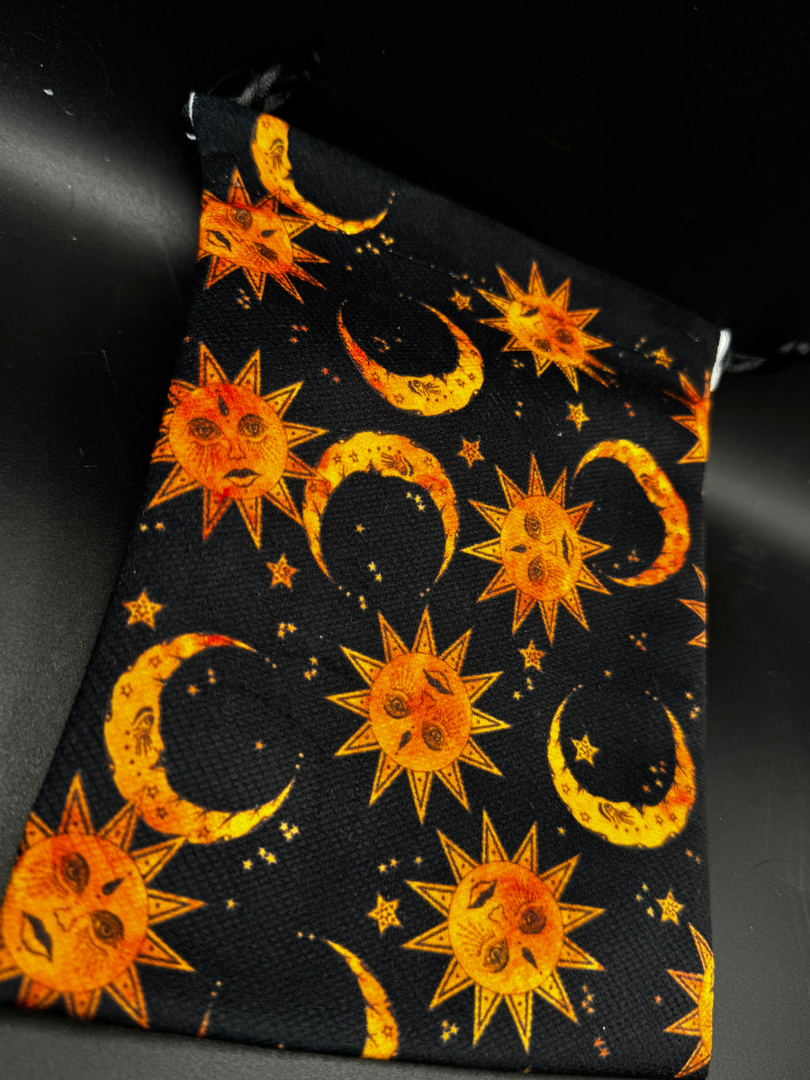 Sun and Moon Tarot and Crystal Bag