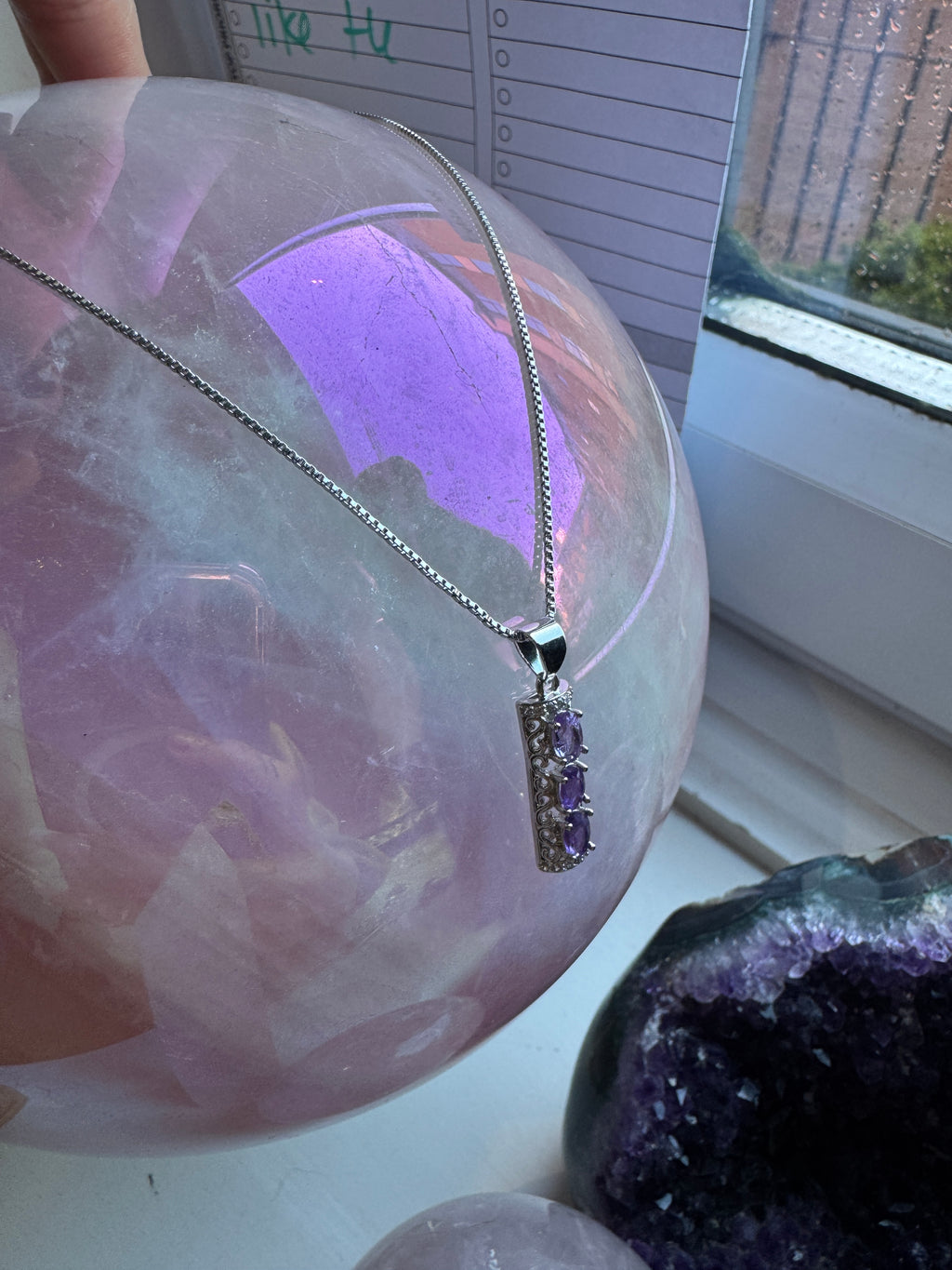 Amethyst S925 Necklace