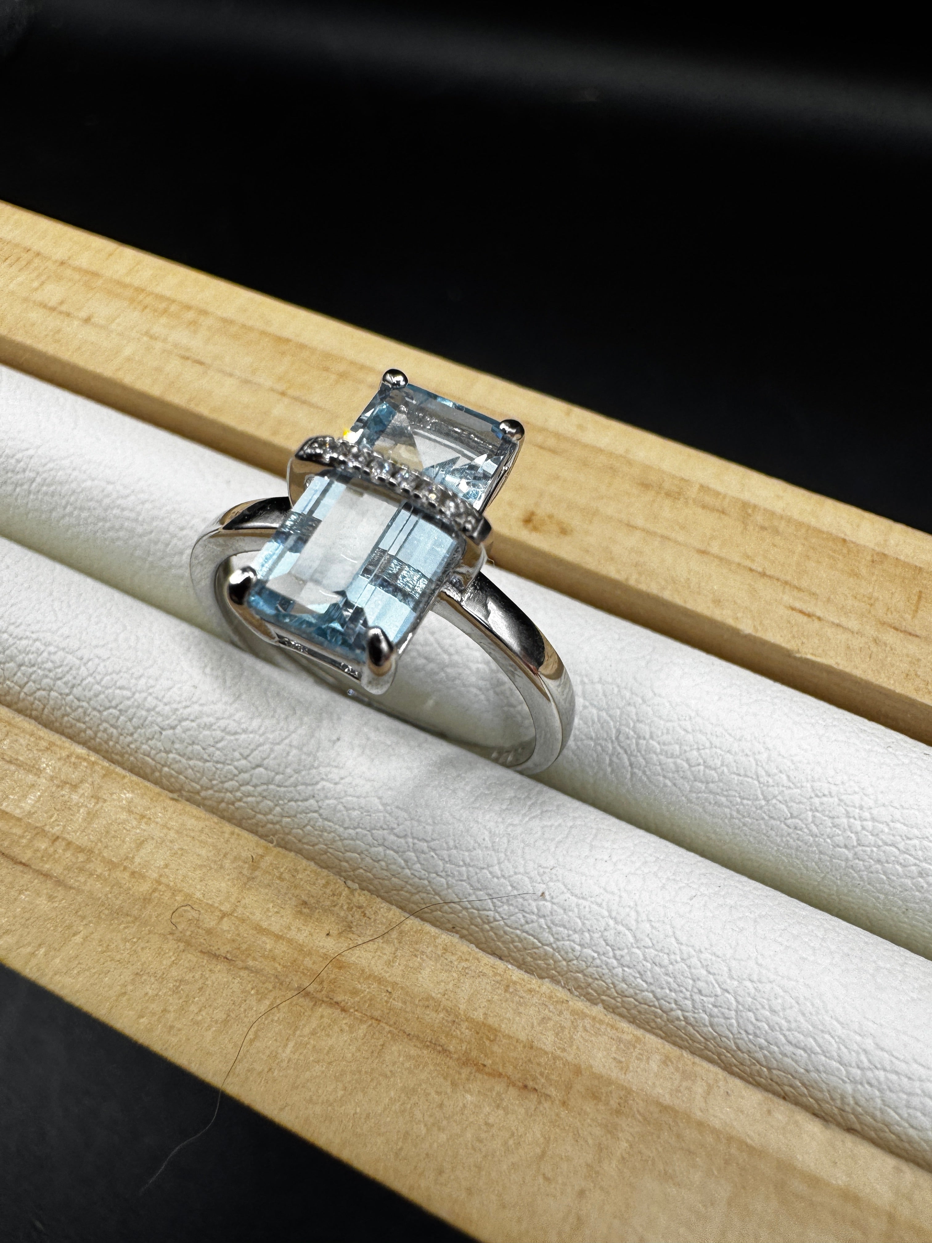 Blue Topaz Ring