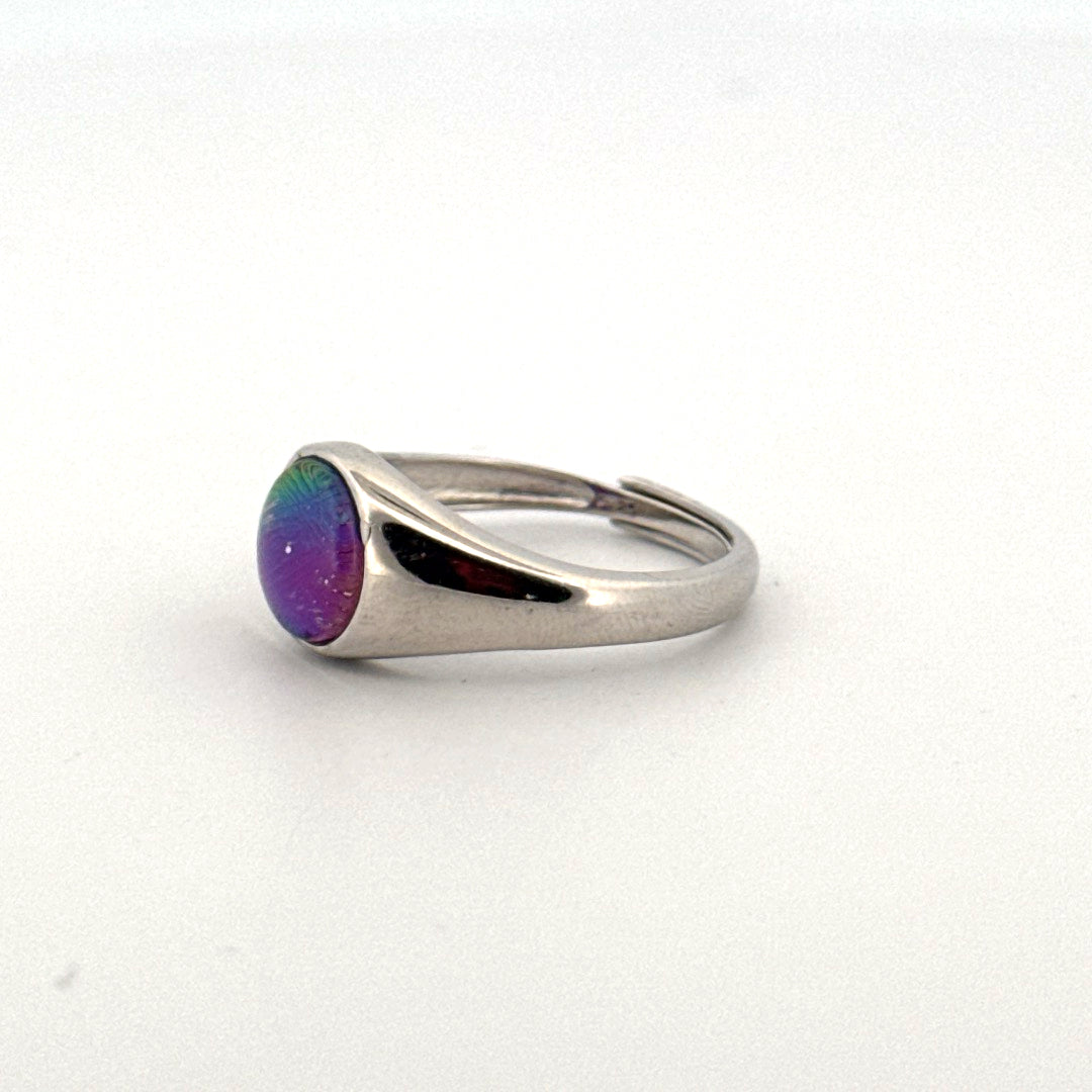 Muonionalusta Round S925 Adjustable Ring