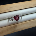 Garnet S925 Certified Ring