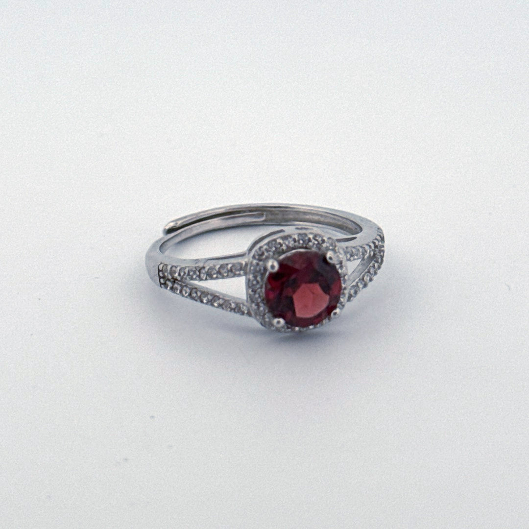 Garnet S925 Ring