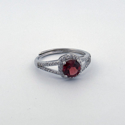Garnet S925 Ring