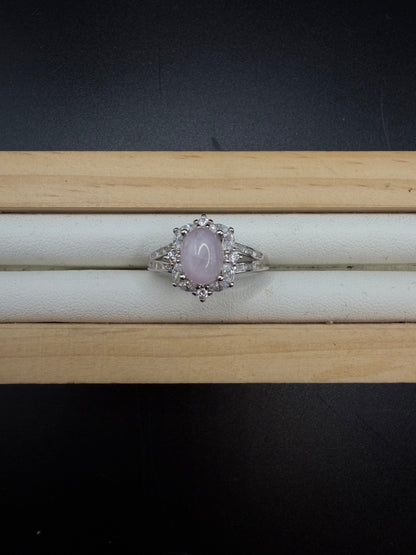 Kunzite S925 Adjustable Ring
