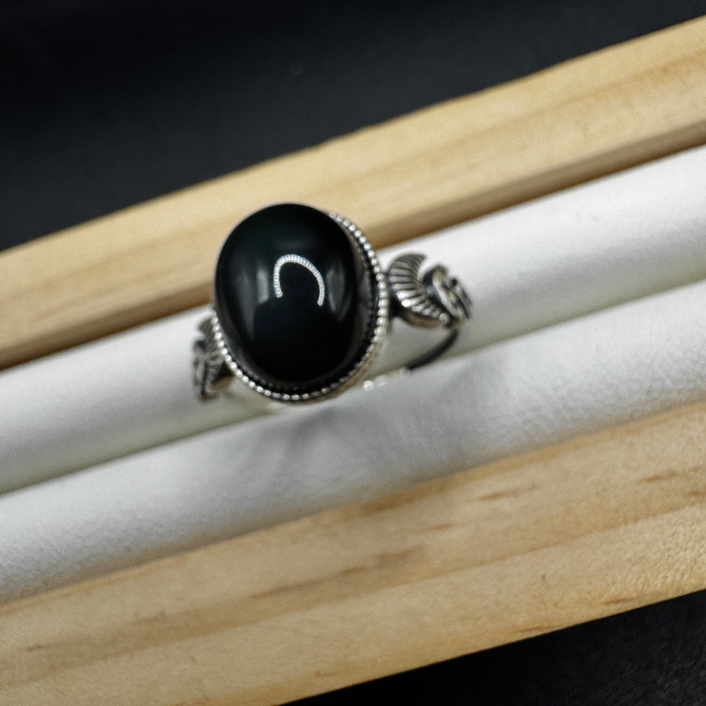 Obsidian Ring