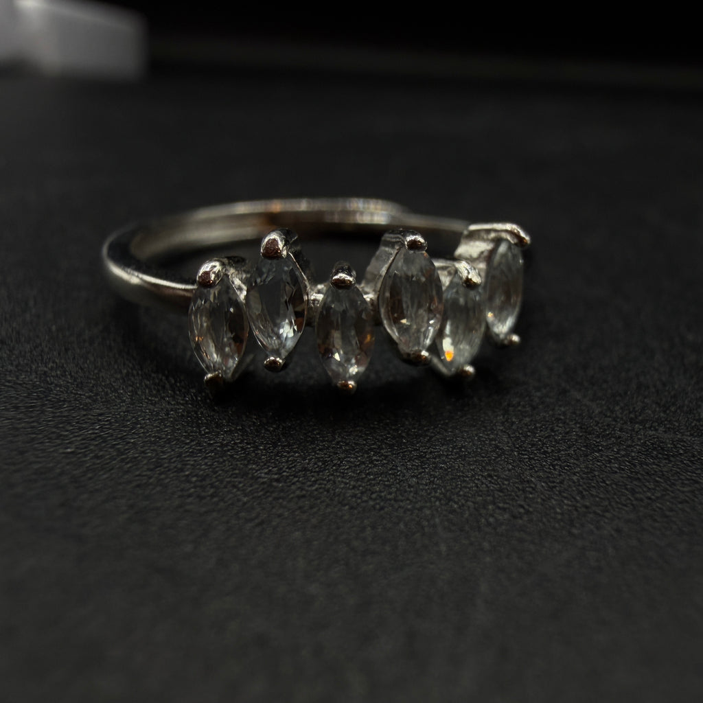 Aquamarine S925 Adjustable Ring