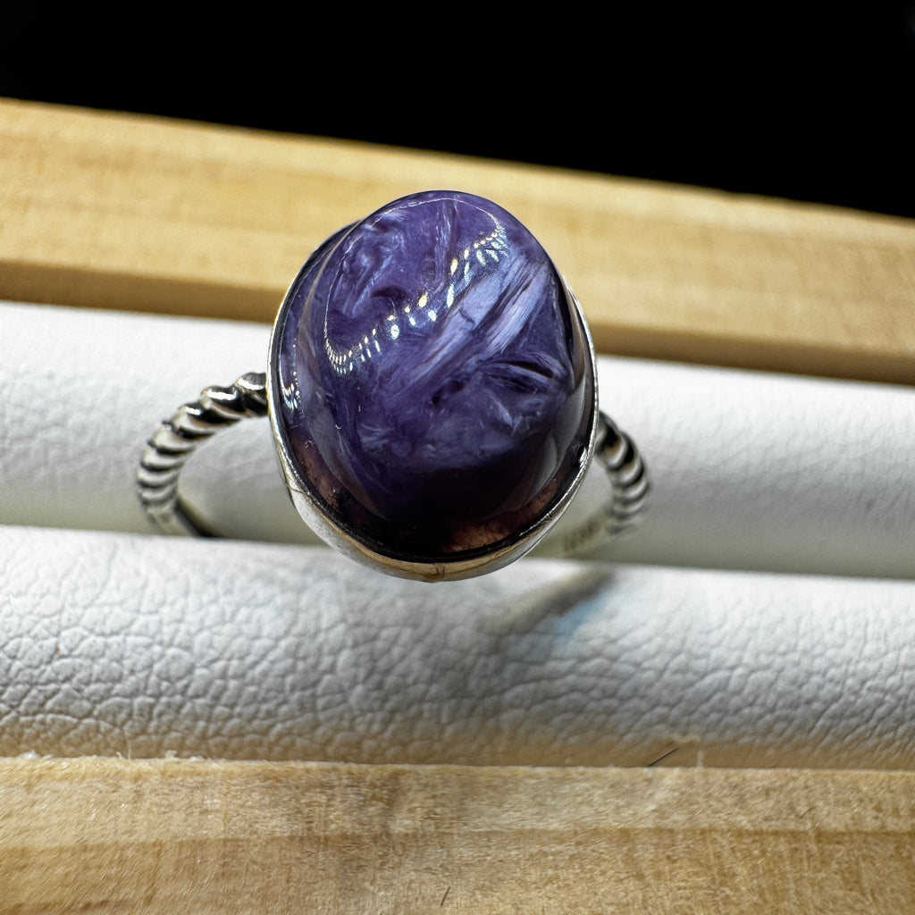 Chaorite S925 Adjustable Ring