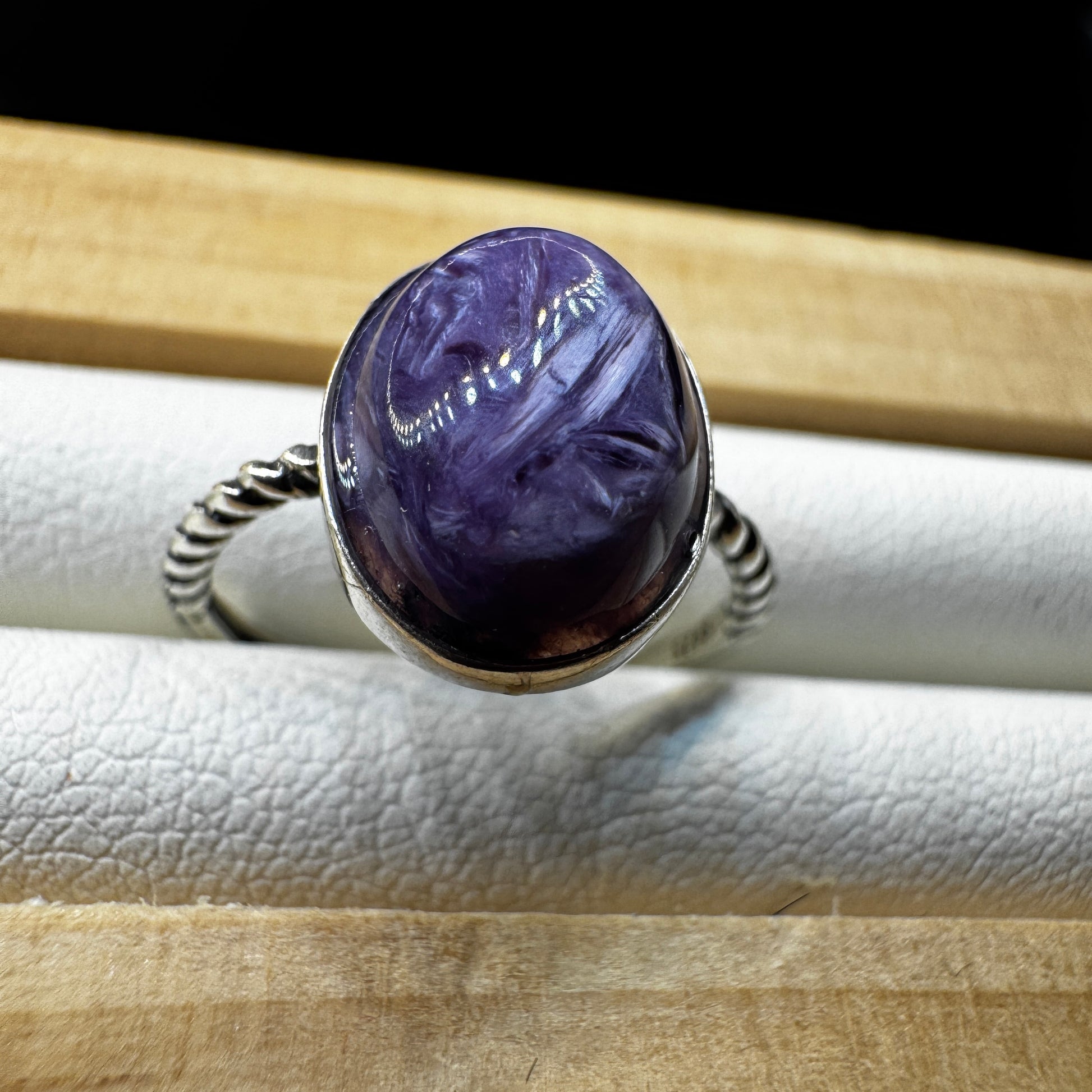 Chaorite S925 Adjustable Ring