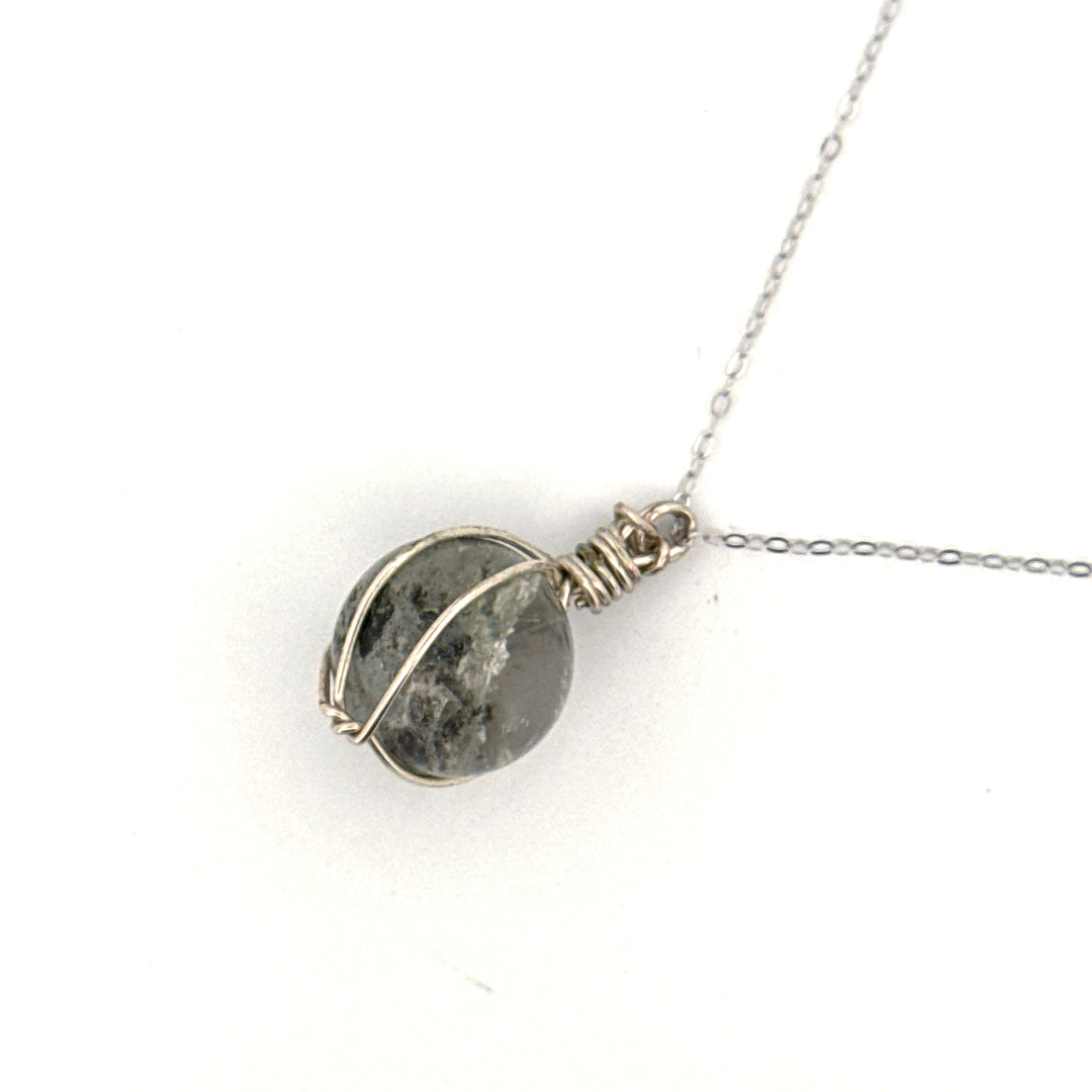 Garden Quartz Handmade Necklace on S925 Chain