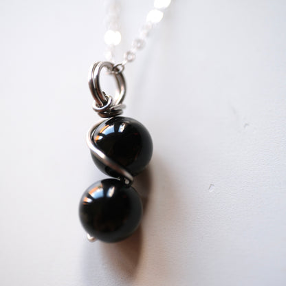 Onyx Double Protection Necklace