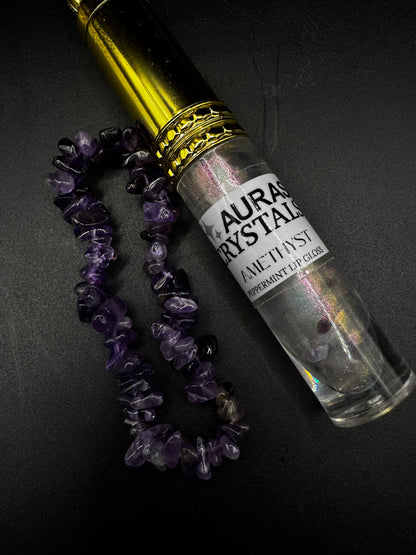 Amethyst Lip and Bracelet Bundle