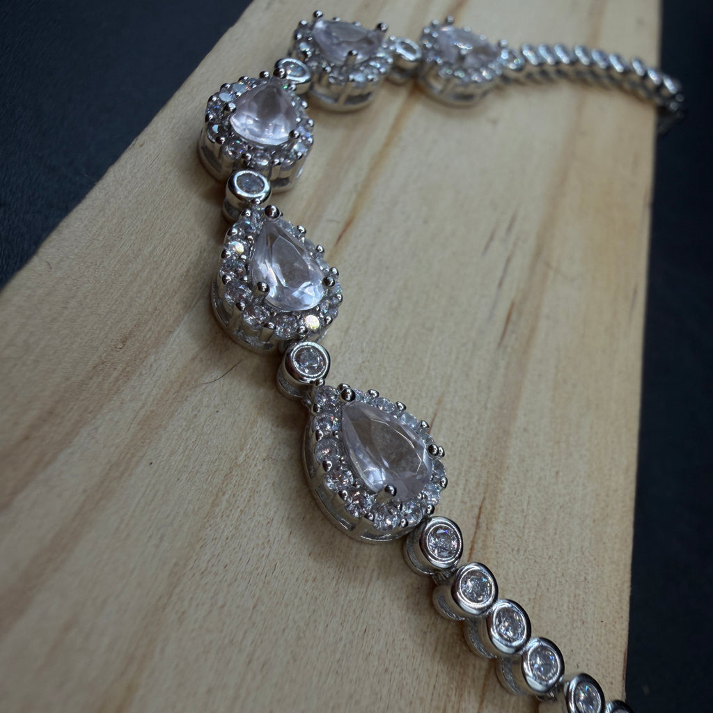 Rose Quartz S925 Certified Bracelet