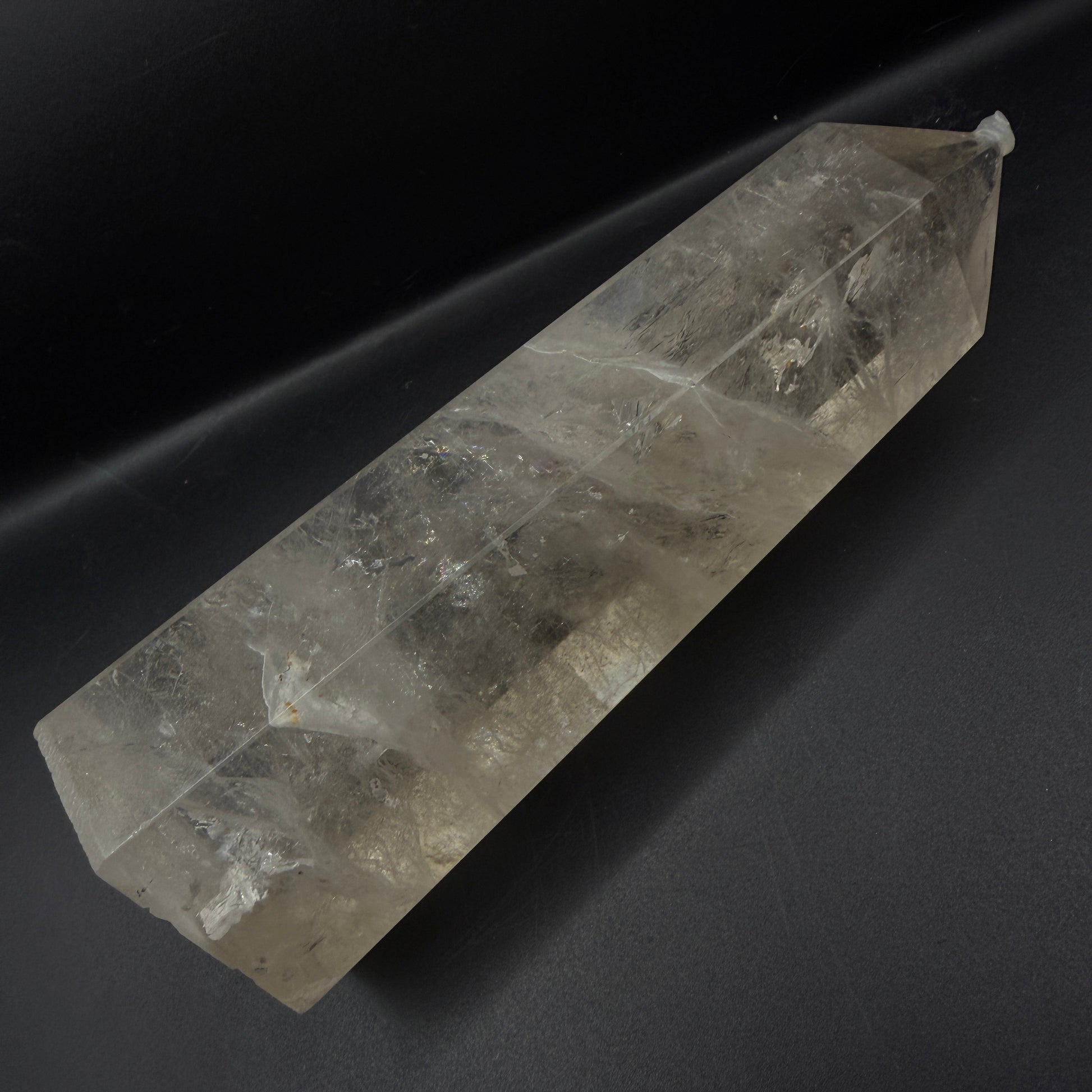 Large Clear Quartz Tower