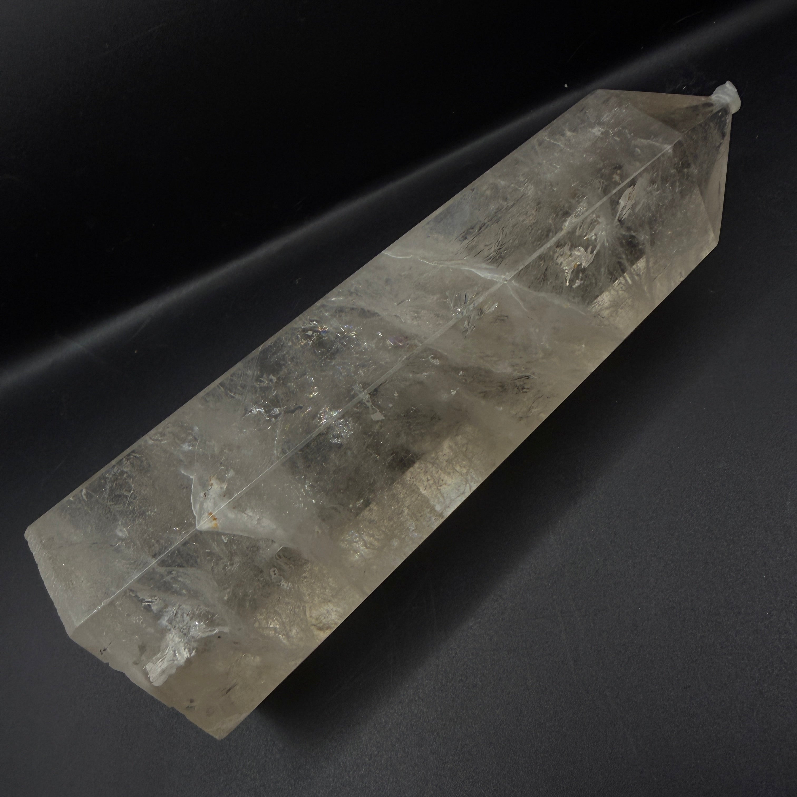 Large Clear Quartz Tower