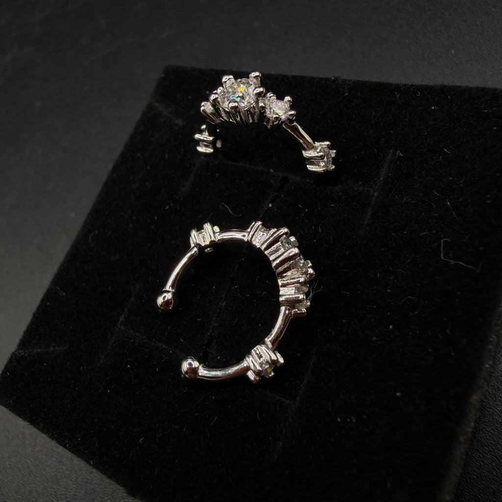 Moissanite S925 Certified Ear Cuffs