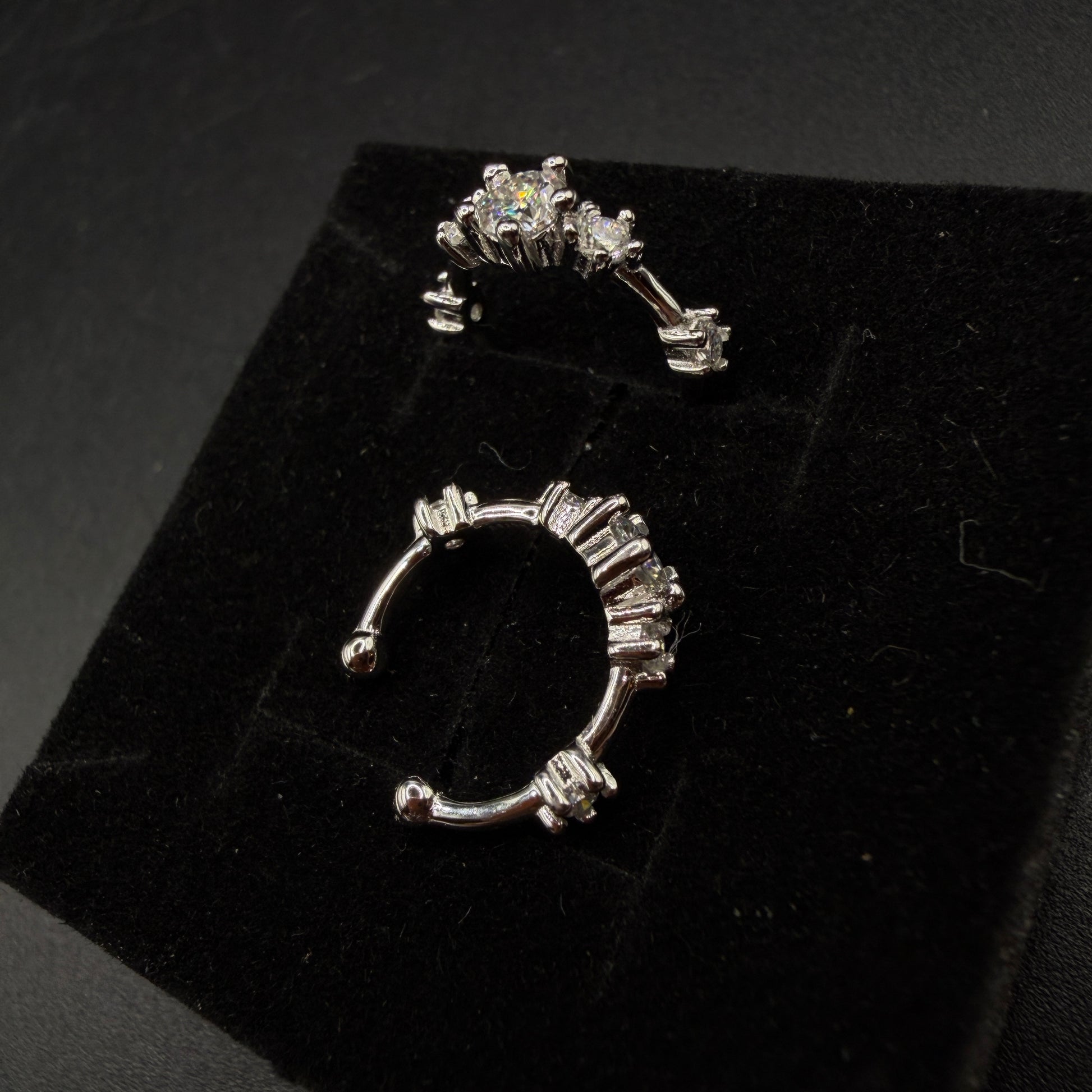 Moissanite S925 Certified Ear Cuffs