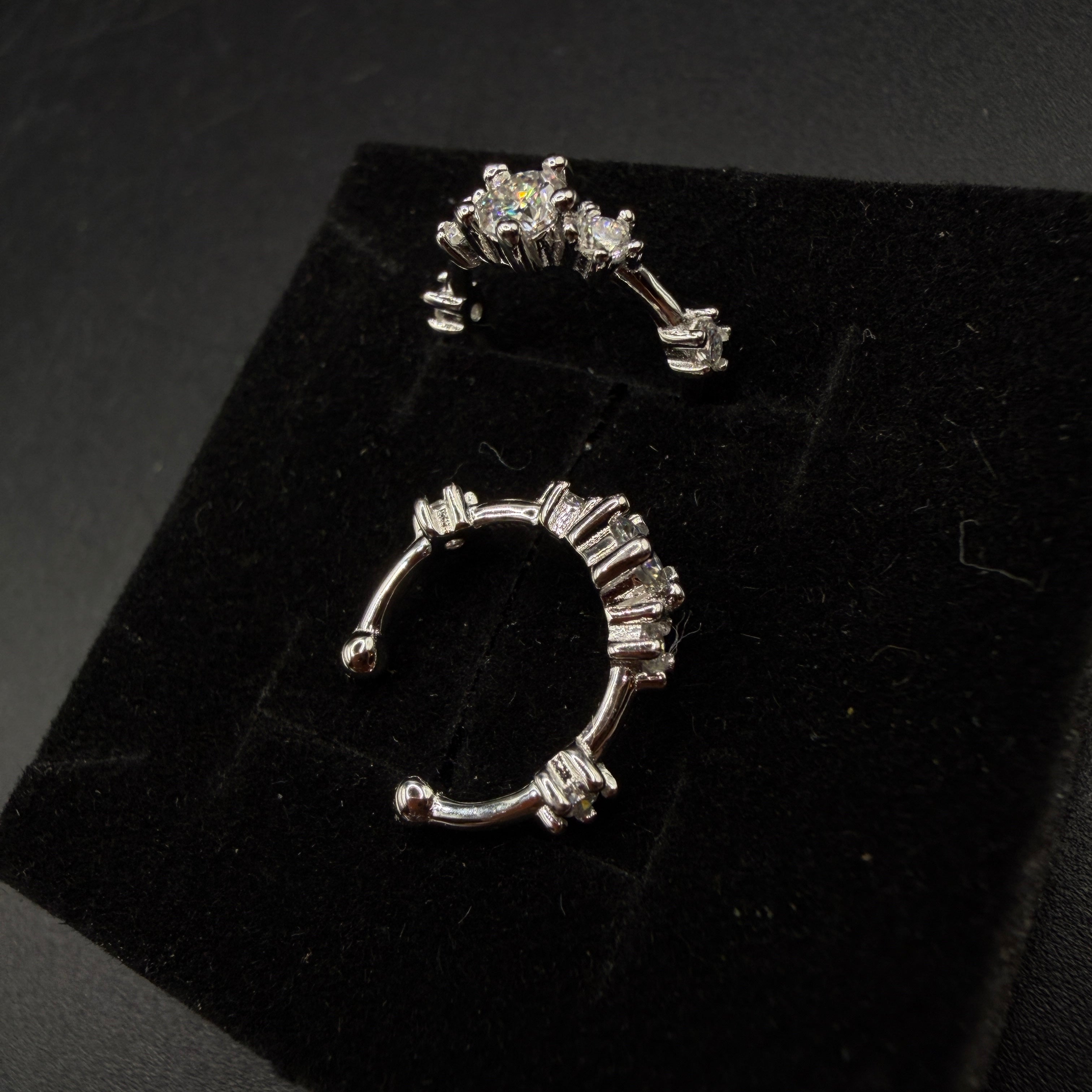 Moissanite S925 Certified Ear Cuffs