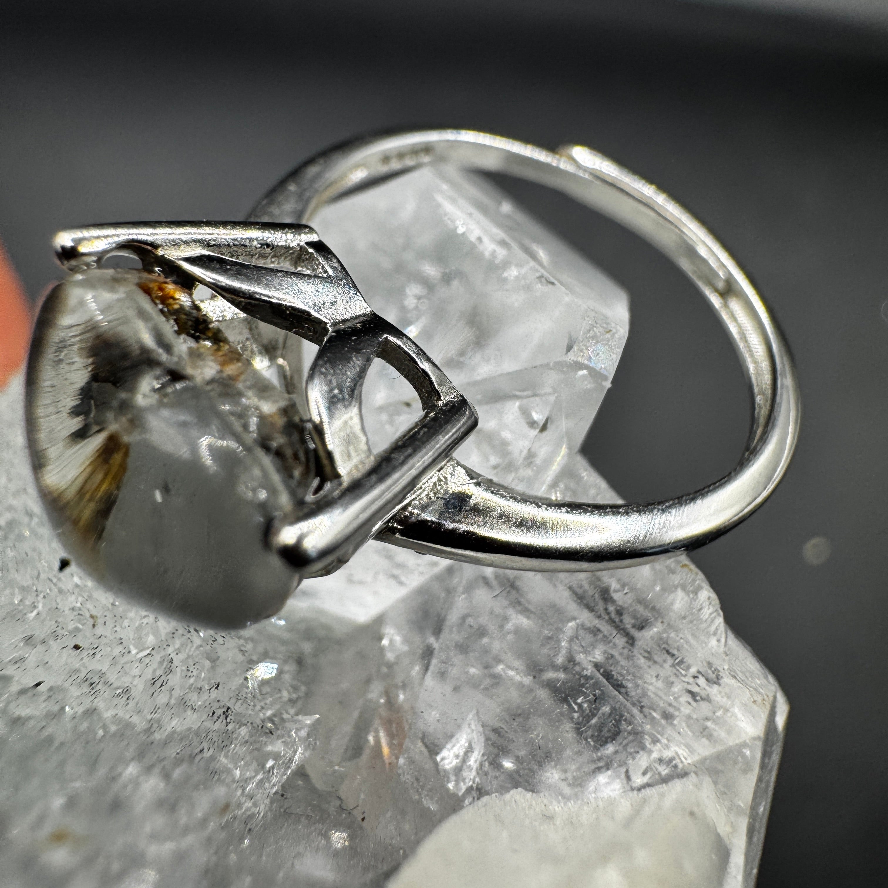 Pallasite S925 Adjustable Ring