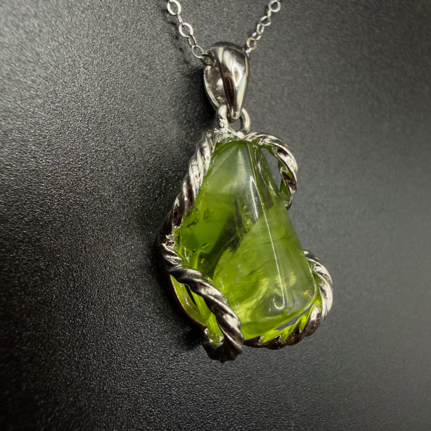 Peridot S925 Certified Necklace
