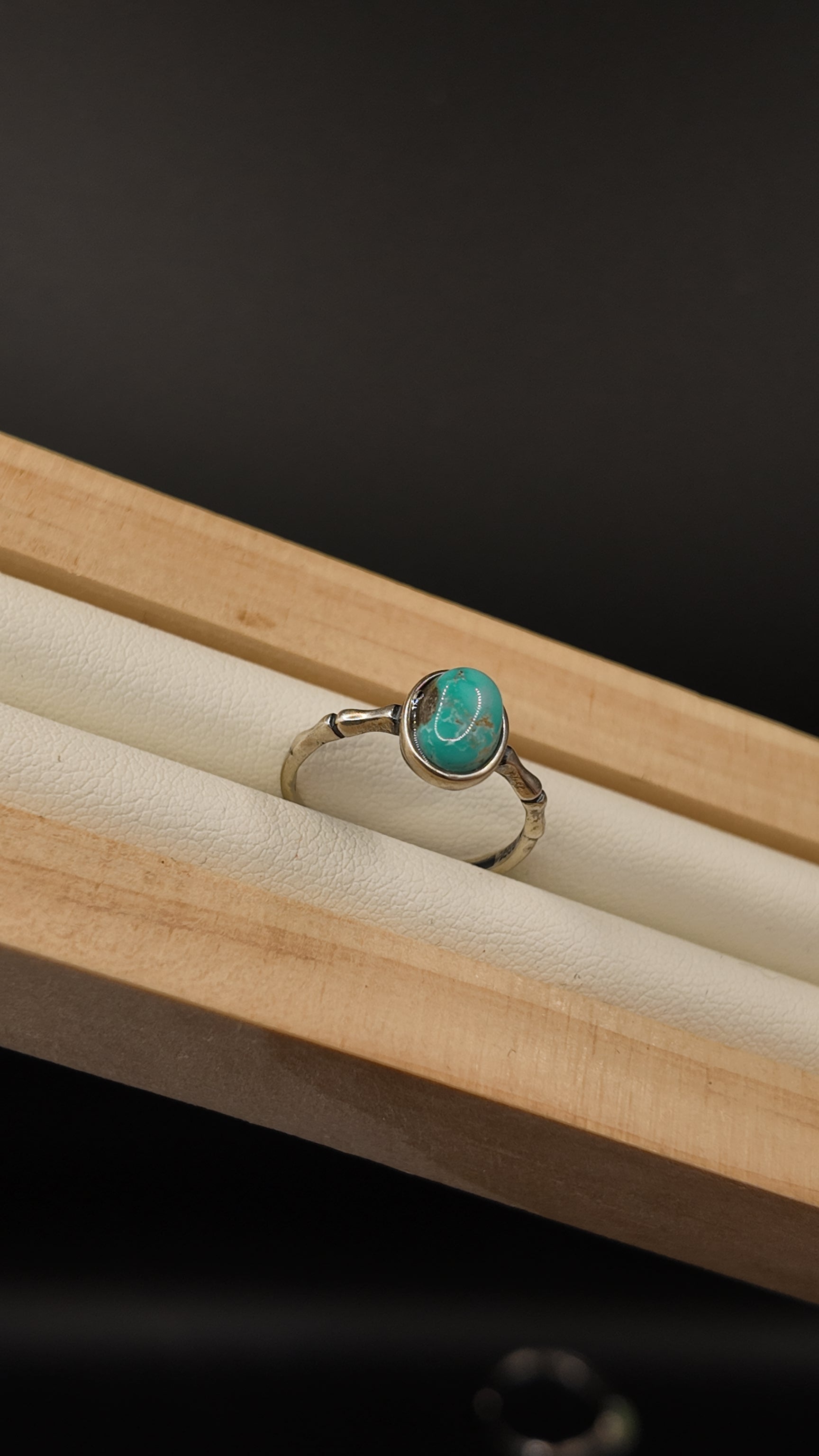 Turquoise S925 Adjustable Ring