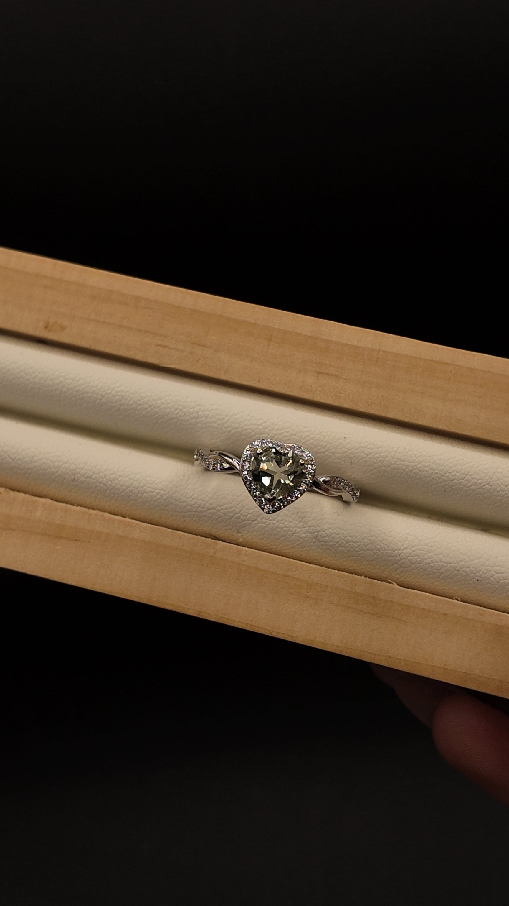 Green Quartz Ring