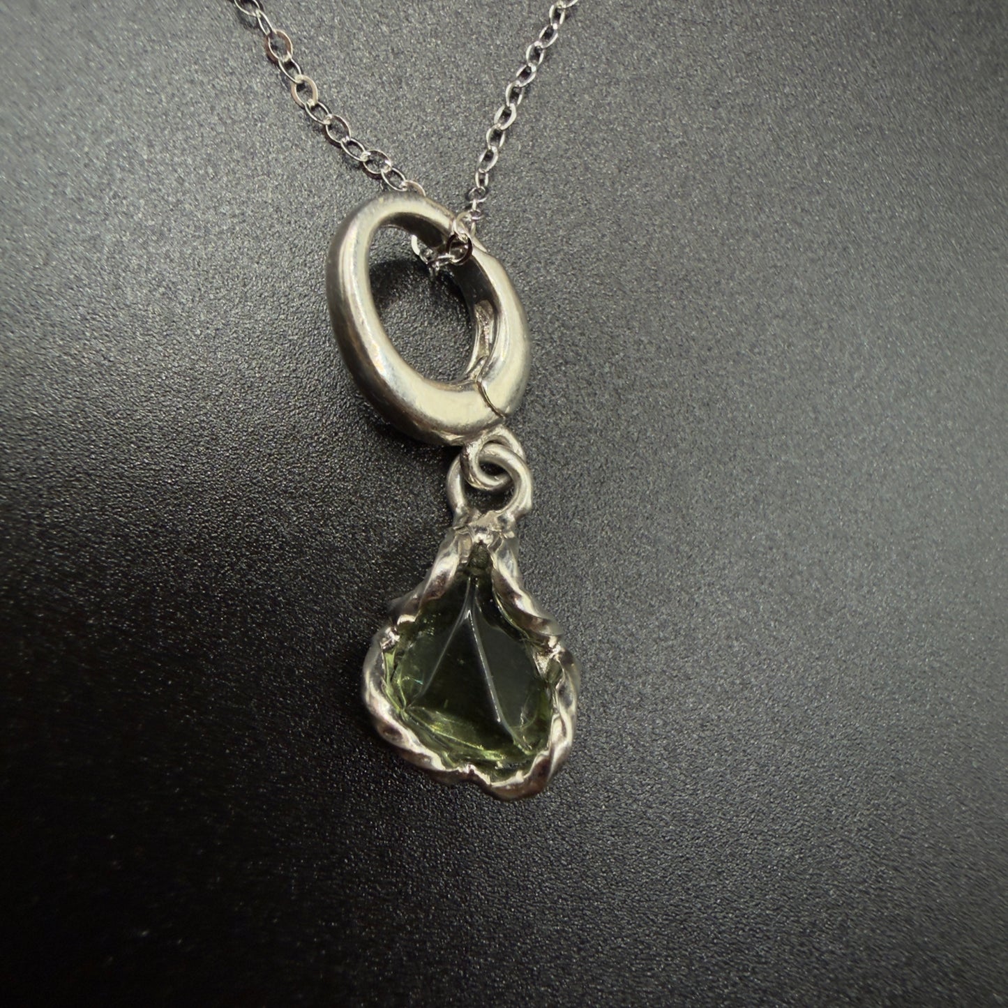 Moldavite S925 Certified Necklace