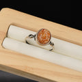 Sunstone S925 Adjustable Ring