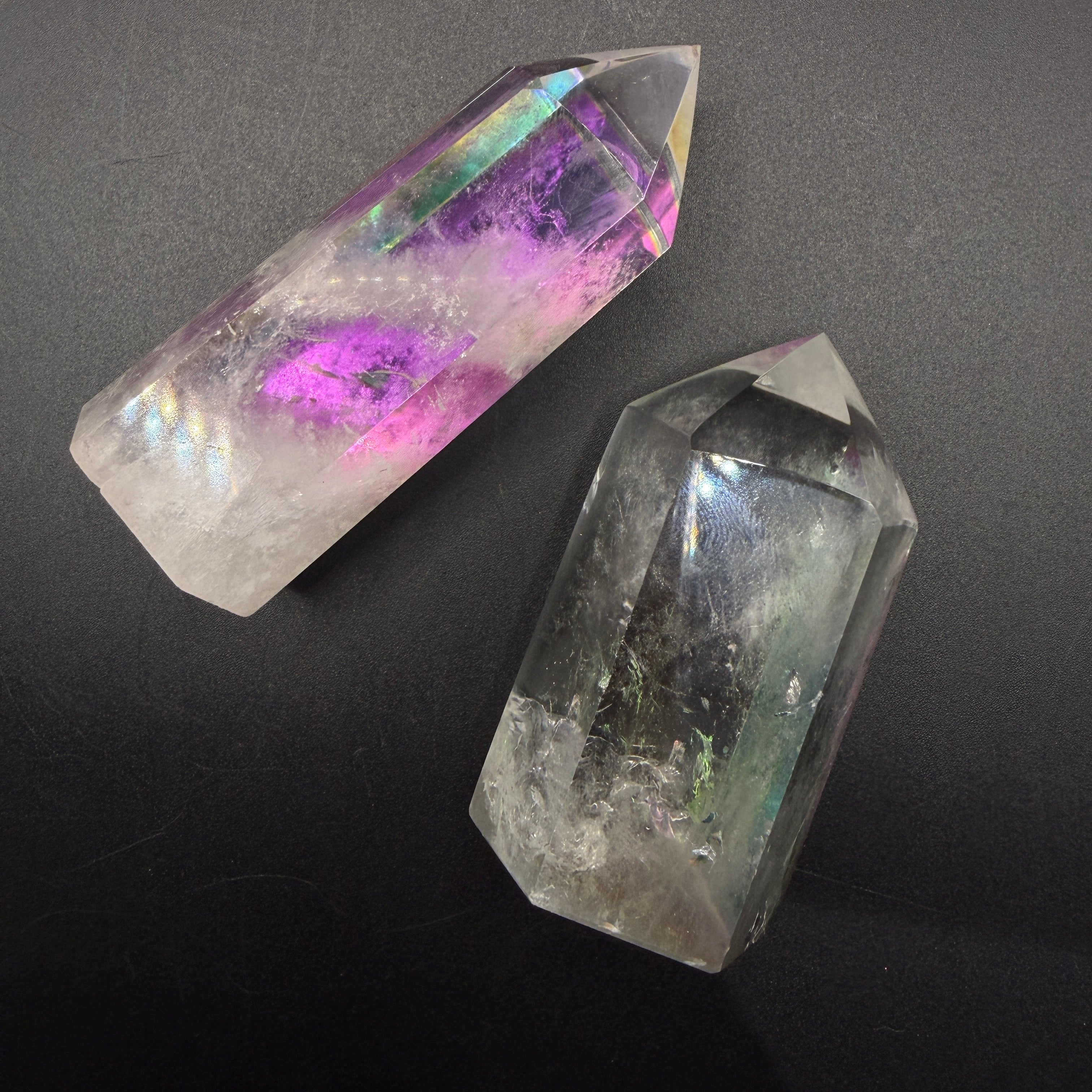 Aura Clear Quartz Tower