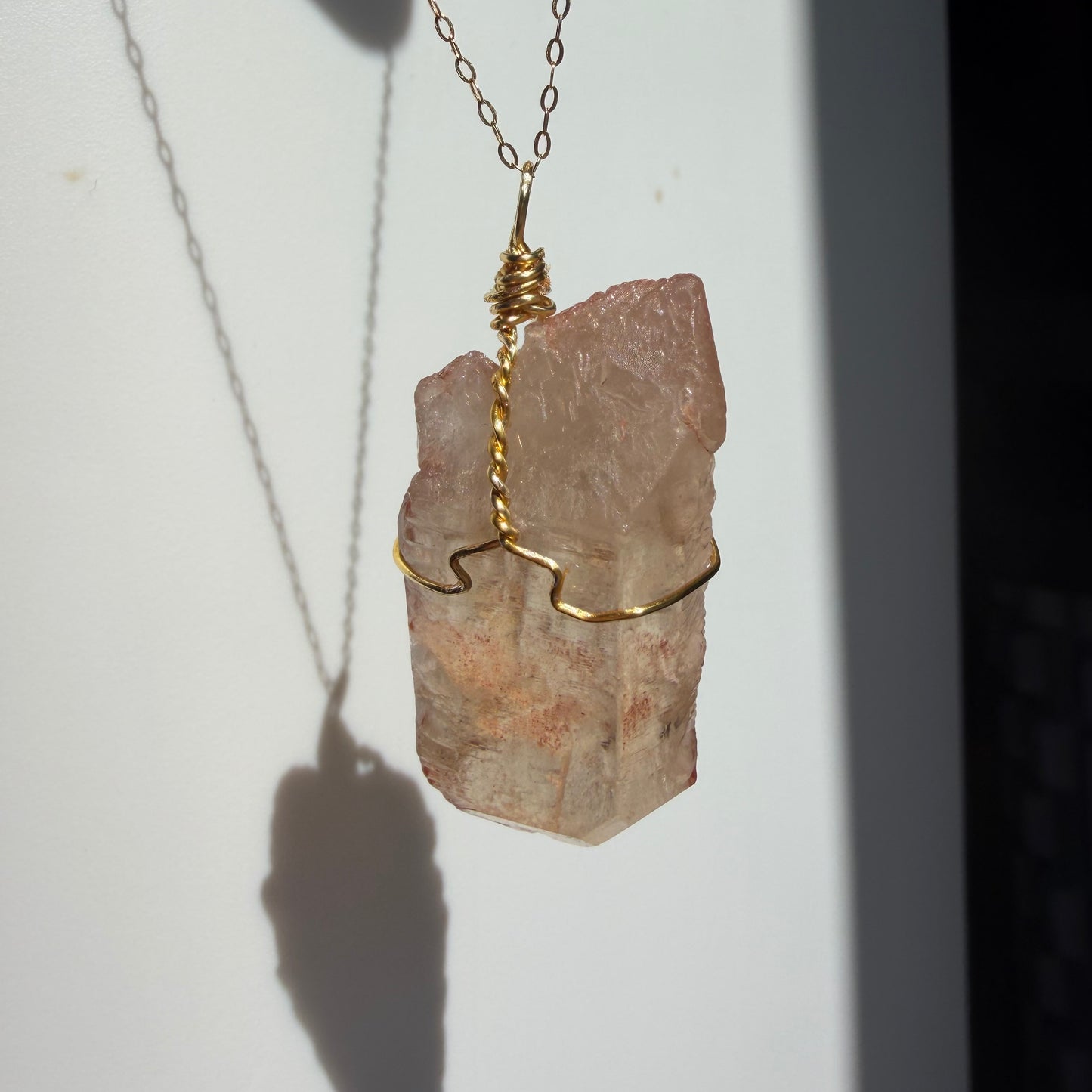 Lithium Quartz Handmade Necklace