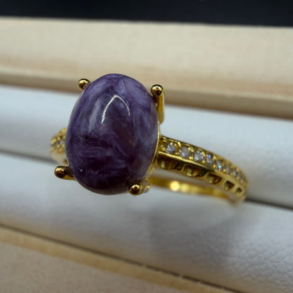 Chaorite S925 Adjustable Ring