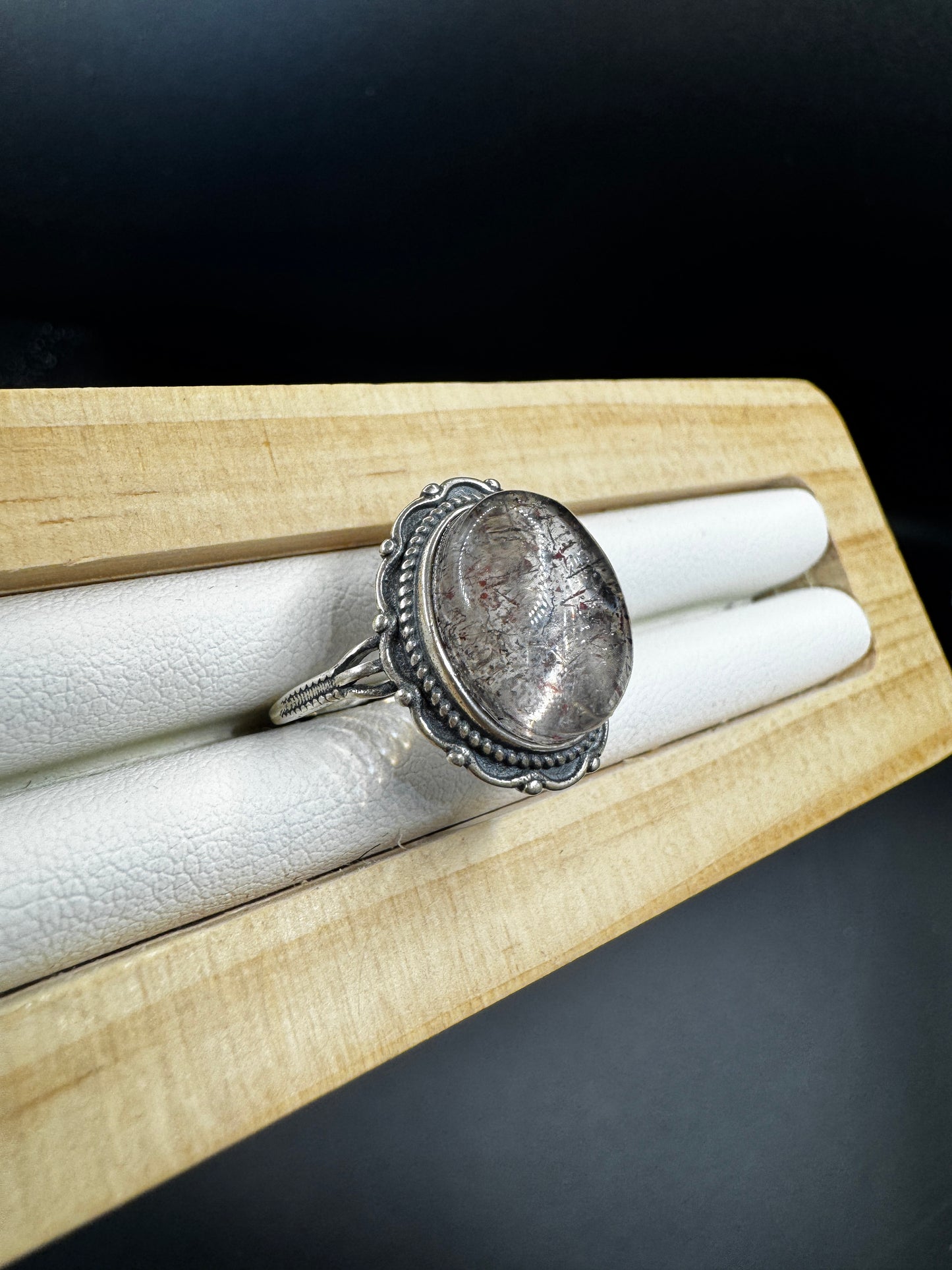 Super Seven S925 Adjustable Ring