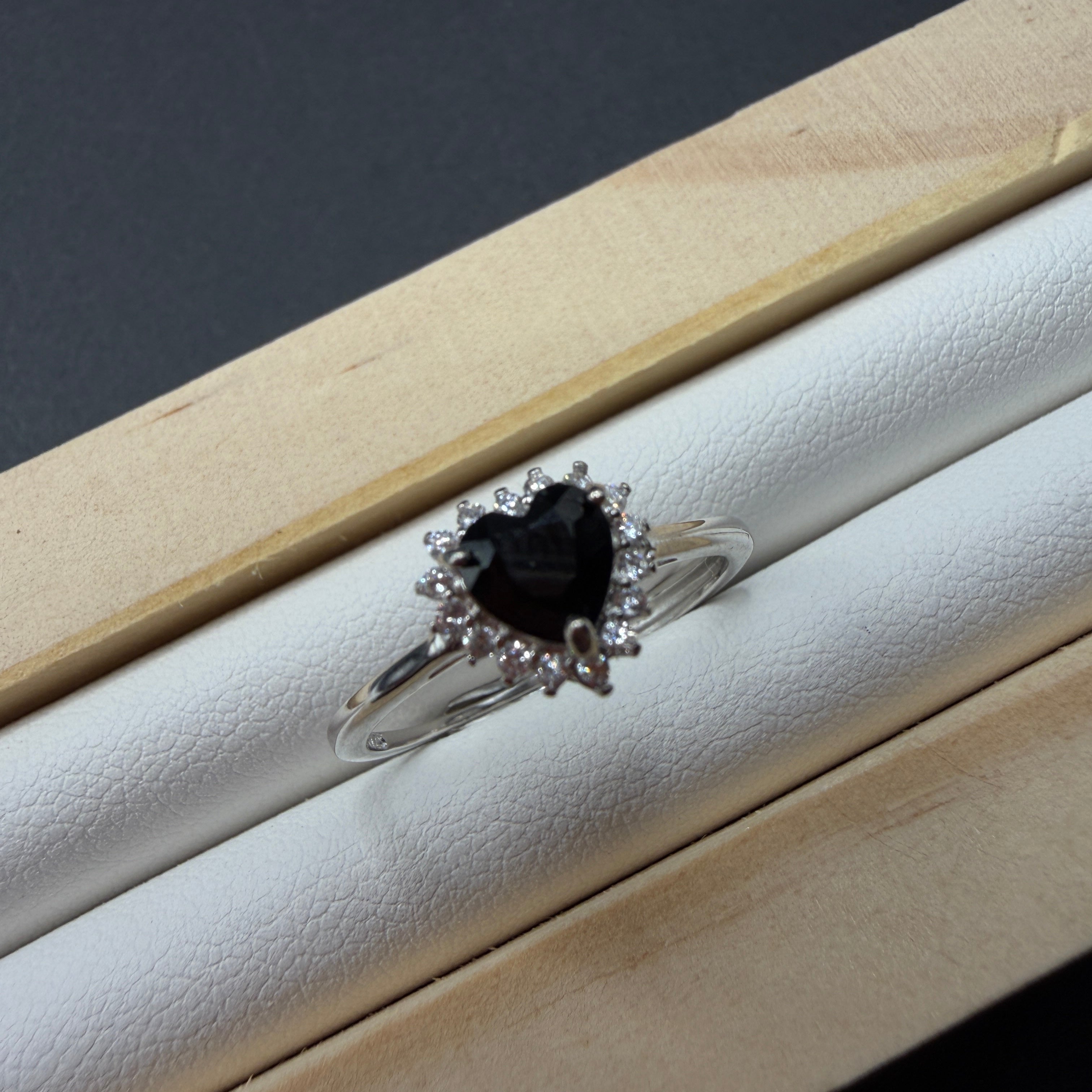 Black Spinel S925 Ring