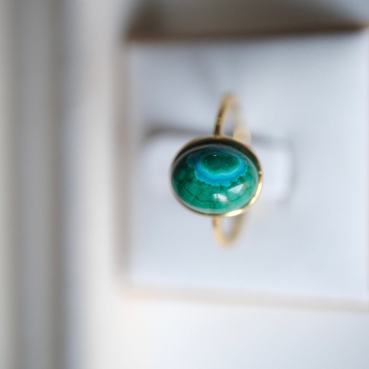 Chrysocolla S925 Adjustable Ring | Inner Balance | Tranquility | Empowerment