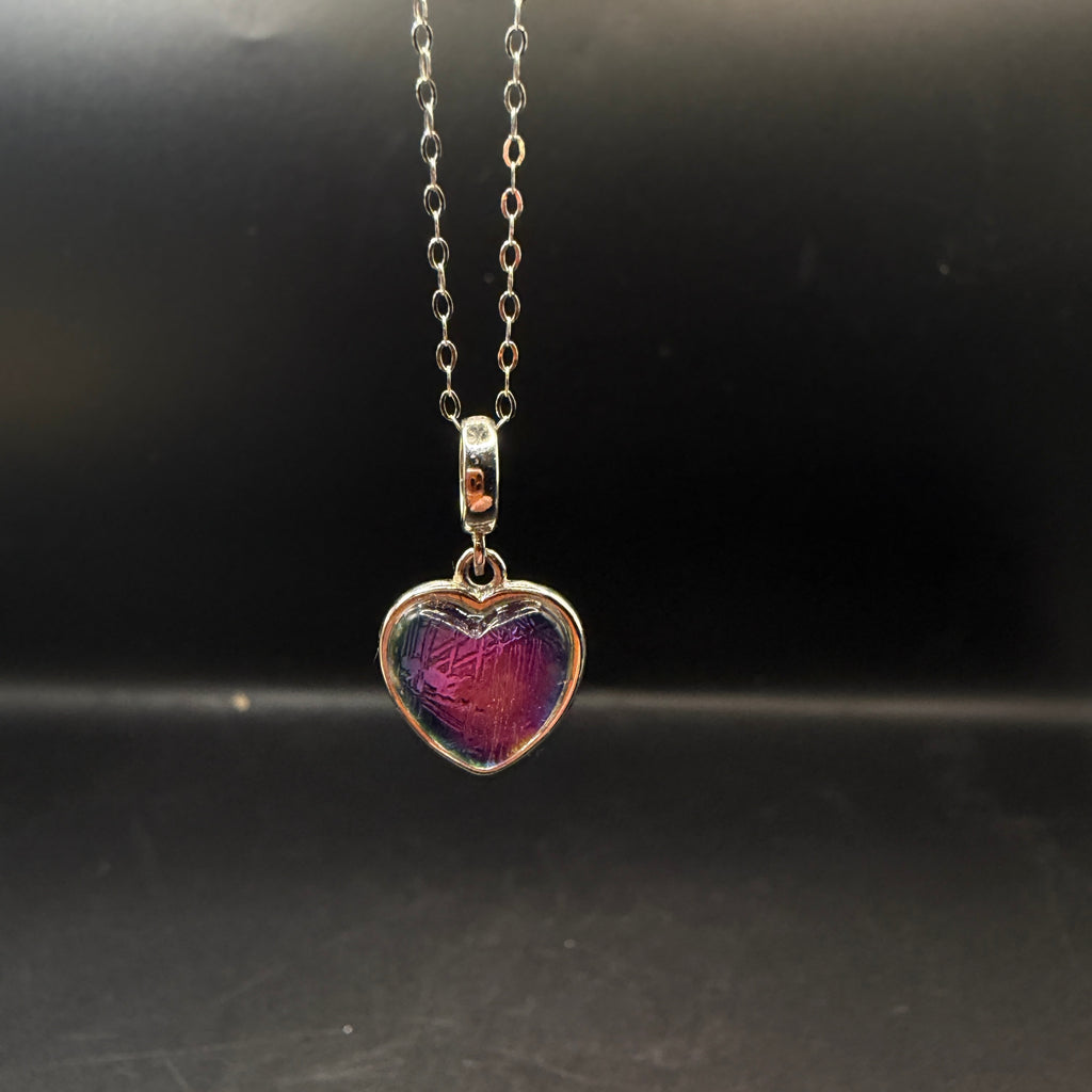 Aura Muonionalusta Tektite S925 Necklace