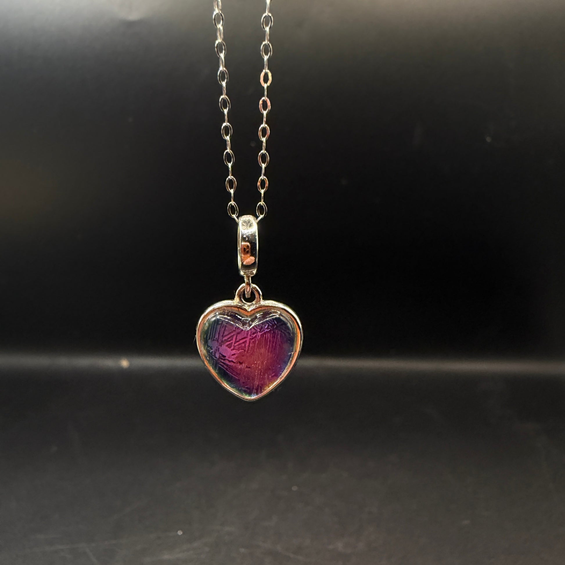 Aura Muonionalusta Tektite S925 Necklace