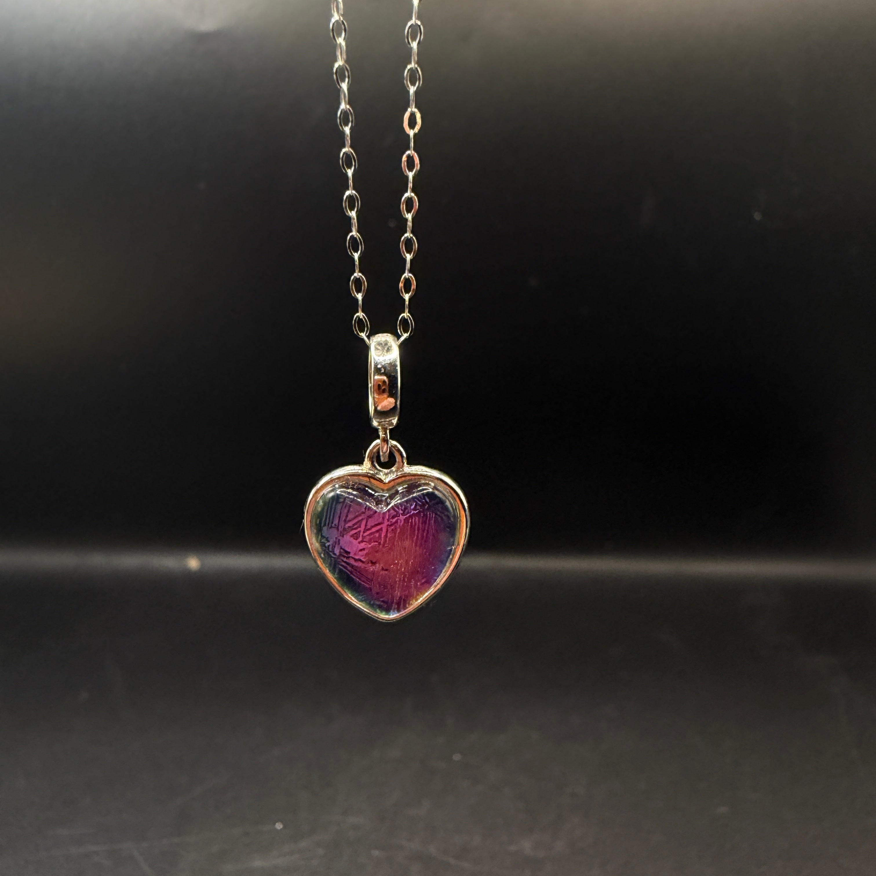 Aura Muonionalusta Tektite S925 Necklace