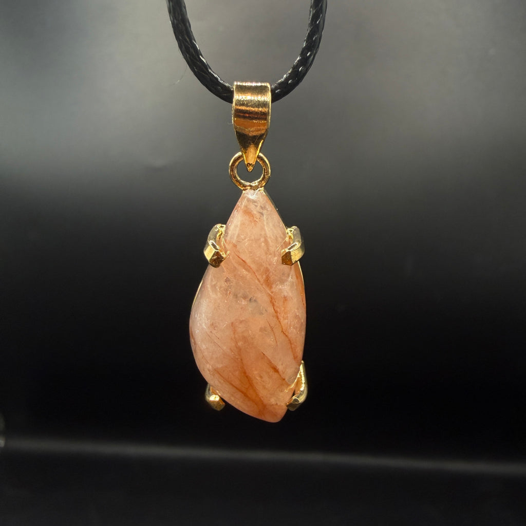 Brazillian Fire Quartz Necklace