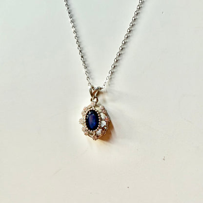Sapphire S925 Necklace