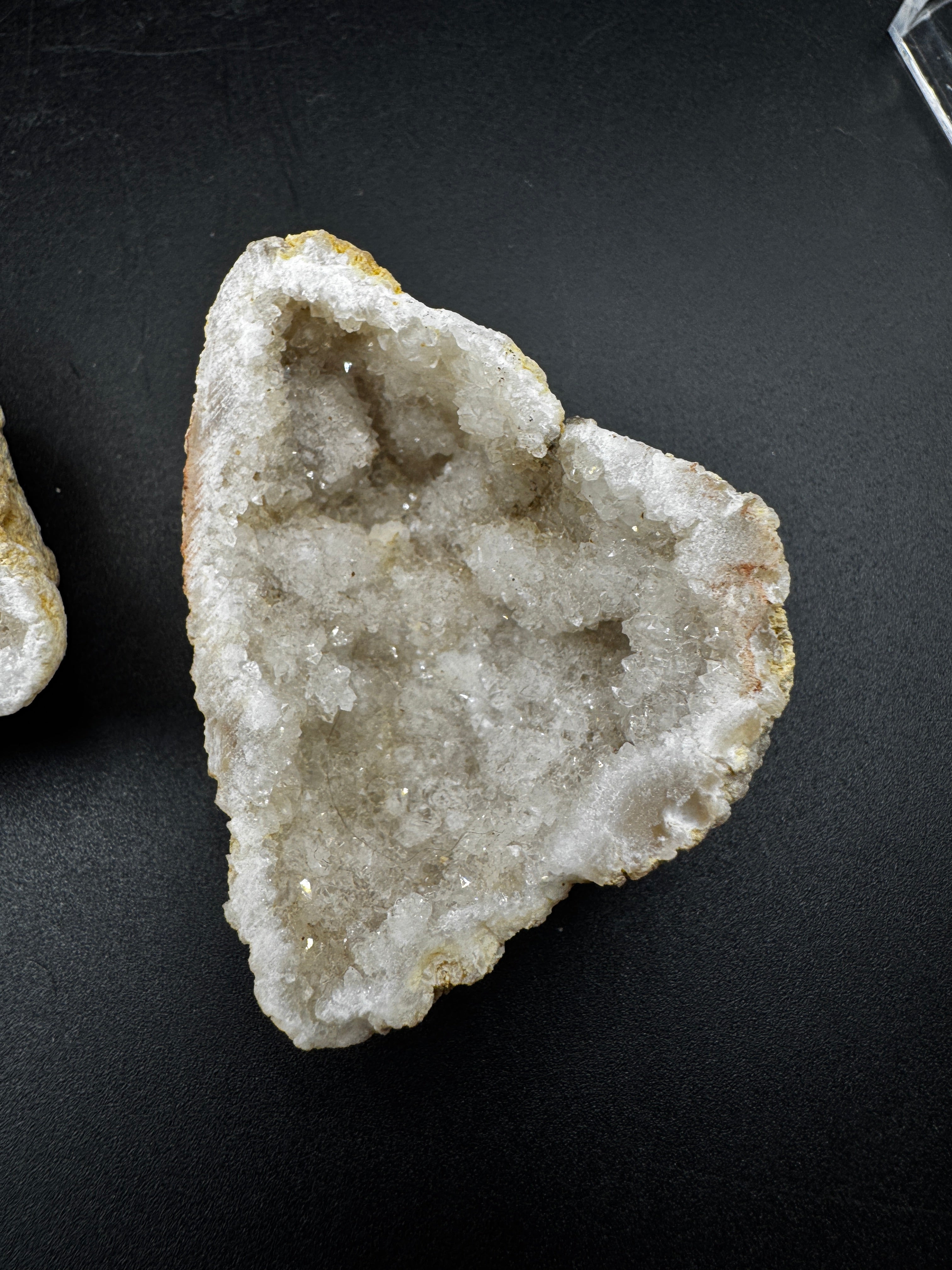 Clear Quartz Cluster Pair