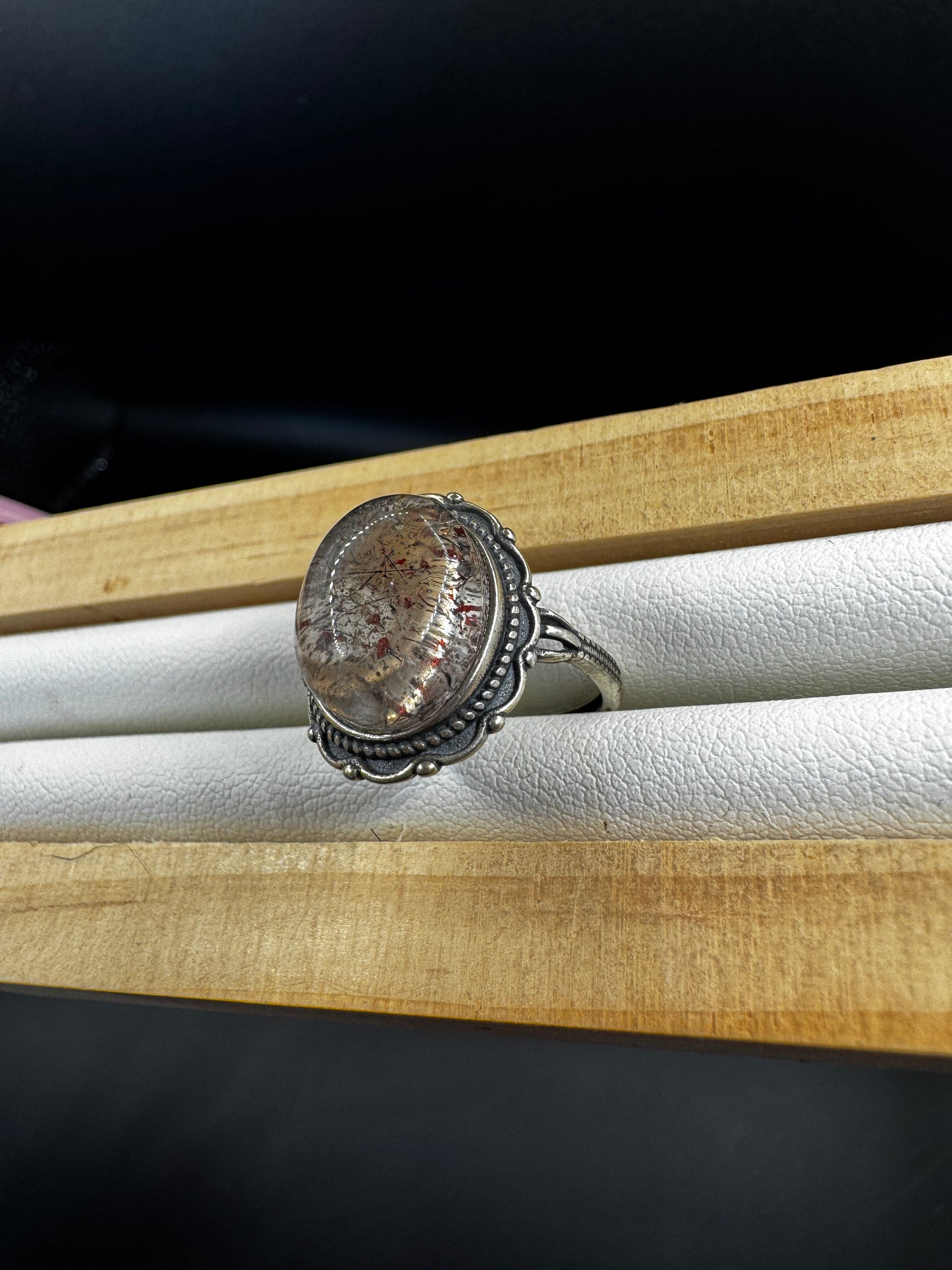 Super Seven S925 Adjustable Ring
