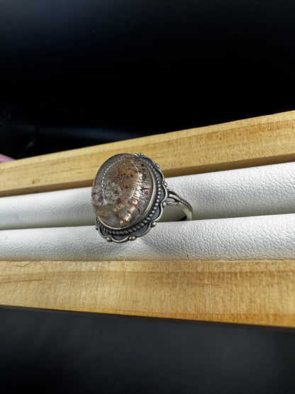 Super Seven S925 Adjustable Ring