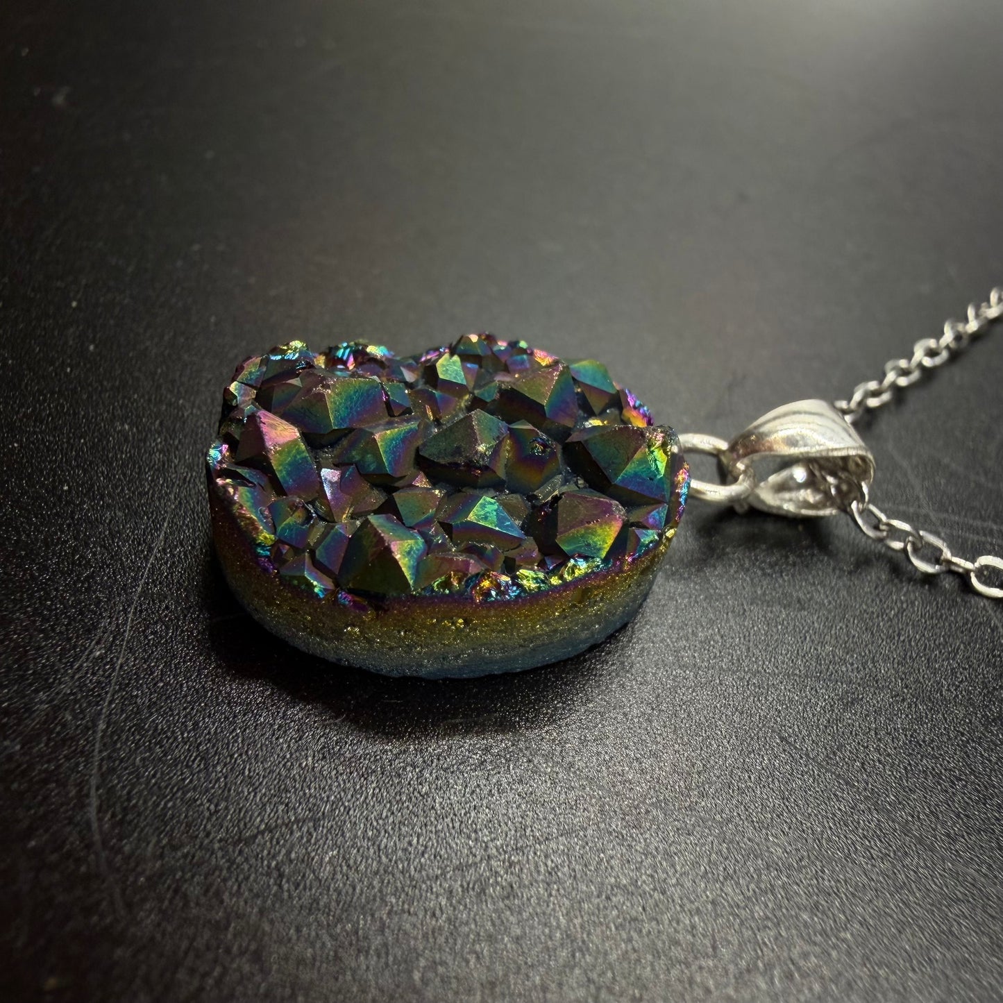 Aura Amethyst S925 Necklace