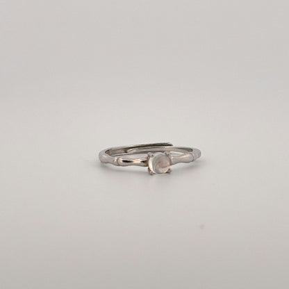 Moonstone S925 Adjustable Ring