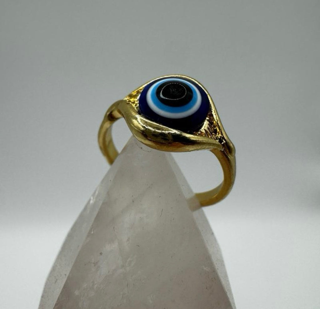 Evil Eye Ring Gold