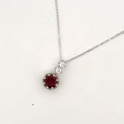 Garnet S925 Necklace